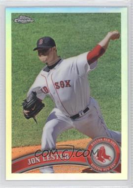 2011 Topps Chrome - [Base] - Refractor #55 - Jon Lester