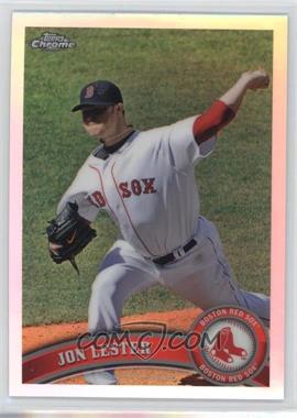 2011 Topps Chrome - [Base] - Refractor #55 - Jon Lester