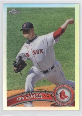 2011 Topps Chrome - [Base] - Refractor #55 - Jon Lester