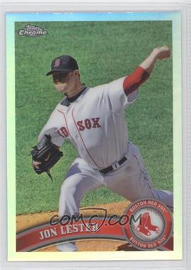 2011 Topps Chrome - [Base] - Refractor #55 - Jon Lester