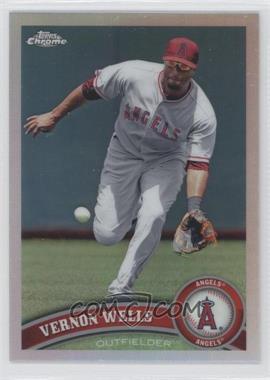 2011 Topps Chrome - [Base] - Refractor #64 - Vernon Wells