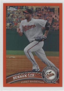 2011 Topps Chrome - [Base] - Retail Orange Refractor #148 - Derrek Lee