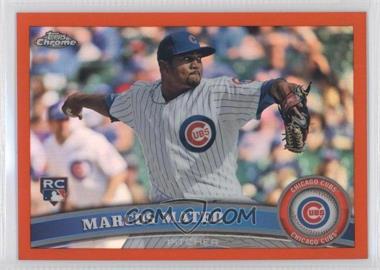 2011 Topps Chrome - [Base] - Retail Orange Refractor #179 - Marcos Mateo