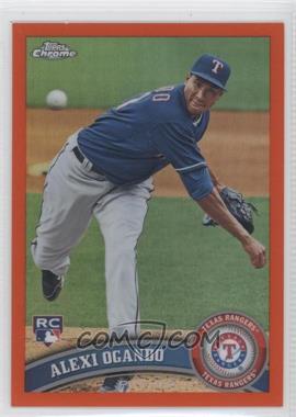 2011 Topps Chrome - [Base] - Retail Orange Refractor #188 - Alexi Ogando