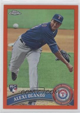 2011 Topps Chrome - [Base] - Retail Orange Refractor #188 - Alexi Ogando