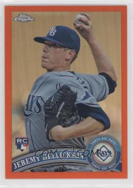 2011 Topps Chrome - [Base] - Retail Orange Refractor #200 - Jeremy Hellickson