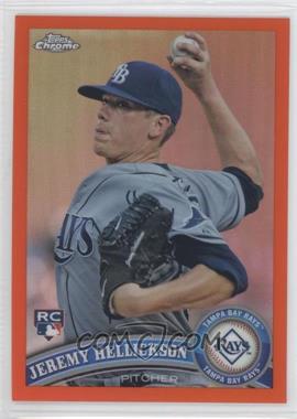 2011 Topps Chrome - [Base] - Retail Orange Refractor #200 - Jeremy Hellickson