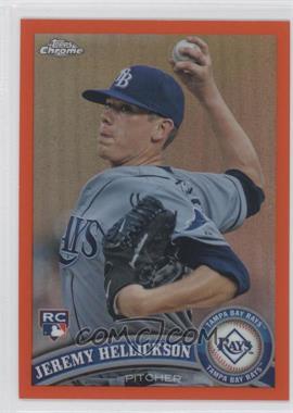 2011 Topps Chrome - [Base] - Retail Orange Refractor #200 - Jeremy Hellickson