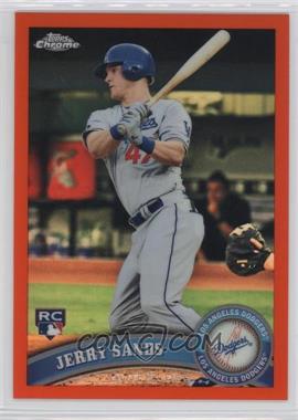 2011 Topps Chrome - [Base] - Retail Orange Refractor #211 - Jerry Sands