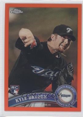 2011 Topps Chrome - [Base] - Retail Orange Refractor #215 - Kyle Drabek