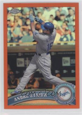 2011 Topps Chrome - [Base] - Retail Orange Refractor #4 - Andre Ethier