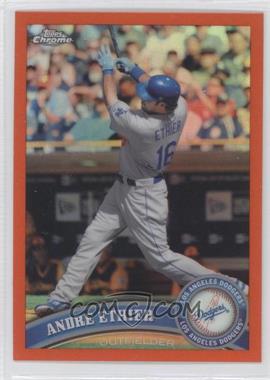 2011 Topps Chrome - [Base] - Retail Orange Refractor #4 - Andre Ethier