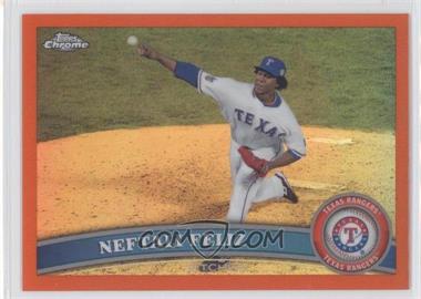 2011 Topps Chrome - [Base] - Retail Orange Refractor #66 - Neftali Feliz