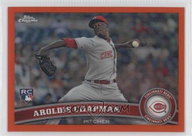 2011 Topps Chrome - [Base] - Retail Orange Refractor #68 - Aroldis Chapman