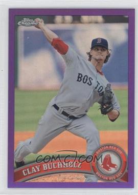 2011 Topps Chrome - [Base] - Retail Purple Refractor #116 - Clay Buchholz /499