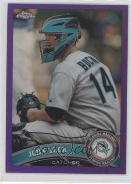 2011 Topps Chrome - [Base] - Retail Purple Refractor #142 - John Buck /499