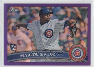 2011 Topps Chrome - [Base] - Retail Purple Refractor #179 - Marcos Mateo /499