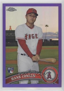 2011 Topps Chrome - [Base] - Retail Purple Refractor #180 - Hank Conger /499