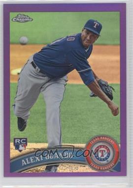 2011 Topps Chrome - [Base] - Retail Purple Refractor #188 - Alexi Ogando /499