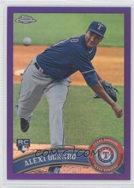 2011 Topps Chrome - [Base] - Retail Purple Refractor #188 - Alexi Ogando /499