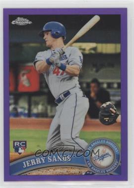 2011 Topps Chrome - [Base] - Retail Purple Refractor #211 - Jerry Sands /499