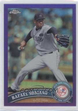 2011 Topps Chrome - [Base] - Retail Purple Refractor #36 - Rafael Soriano /499