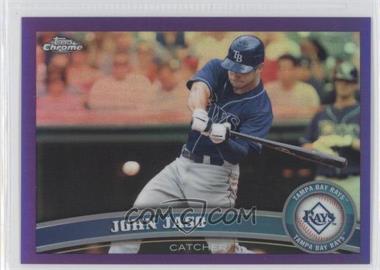 2011 Topps Chrome - [Base] - Retail Purple Refractor #57 - John Jaso /499