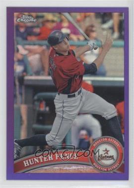 2011 Topps Chrome - [Base] - Retail Purple Refractor #96 - Hunter Pence /499