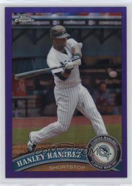 2011 Topps Chrome - [Base] - Retail X-Fractor #10 - Hanley Ramirez