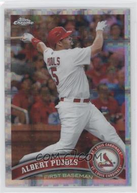 2011 Topps Chrome - [Base] - Retail X-Fractor #150 - Albert Pujols