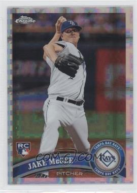 2011 Topps Chrome - [Base] - Retail X-Fractor #181 - Jake McGee