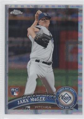 2011 Topps Chrome - [Base] - Retail X-Fractor #181 - Jake McGee