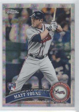 2011 Topps Chrome - [Base] - Retail X-Fractor #185 - Matt Young