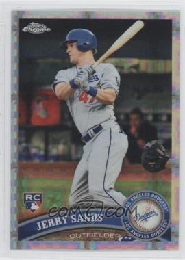 2011 Topps Chrome - [Base] - Retail X-Fractor #211 - Jerry Sands