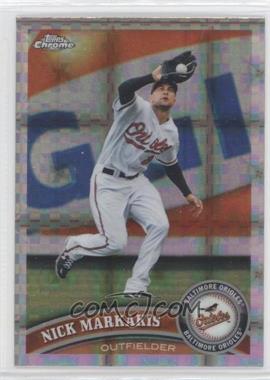 2011 Topps Chrome - [Base] - Retail X-Fractor #22 - Nick Markakis