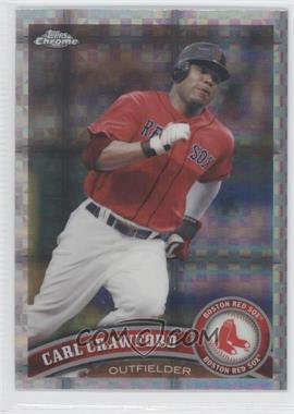 2011 Topps Chrome - [Base] - Retail X-Fractor #3 - Carl Crawford