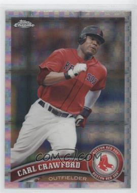 2011 Topps Chrome - [Base] - Retail X-Fractor #3 - Carl Crawford