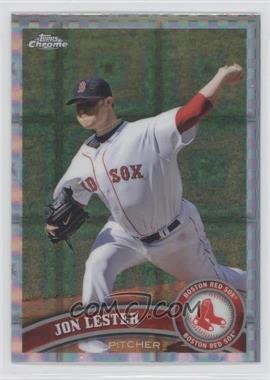 2011 Topps Chrome - [Base] - Retail X-Fractor #55 - Jon Lester