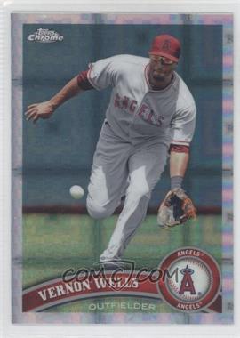 2011 Topps Chrome - [Base] - Retail X-Fractor #64 - Vernon Wells