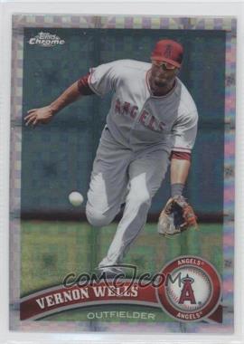 2011 Topps Chrome - [Base] - Retail X-Fractor #64 - Vernon Wells