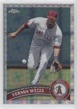 2011 Topps Chrome - [Base] - Retail X-Fractor #64 - Vernon Wells