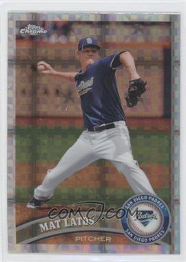 2011 Topps Chrome - [Base] - Retail X-Fractor #81 - Mat Latos