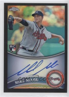 2011 Topps Chrome - [Base] - Rookie Autographs Black Refractor #217 - Mike Minor /100