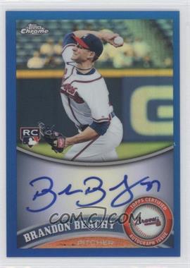 2011 Topps Chrome - [Base] - Rookie Autographs Blue Refractor #176 - Brandon Beachy /199