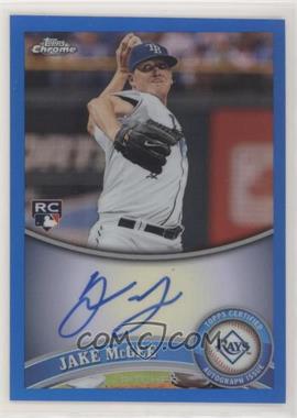 2011 Topps Chrome - [Base] - Rookie Autographs Blue Refractor #181 - Jake McGee /199 [EX to NM]