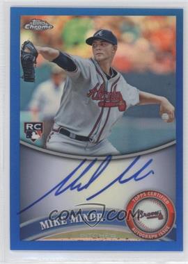 2011 Topps Chrome - [Base] - Rookie Autographs Blue Refractor #217 - Mike Minor /199