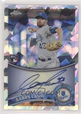 2011 Topps Chrome - [Base] - Rookie Autographs Crystal Atomic Refractor #220 - Aaron Crow /10