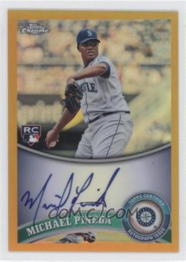 2011 Topps Chrome - [Base] - Rookie Autographs Gold Refractor #174 - Michael Pineda /50