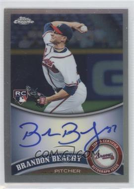 2011 Topps Chrome - [Base] - Rookie Autographs Refractor #176 - Brandon Beachy /499