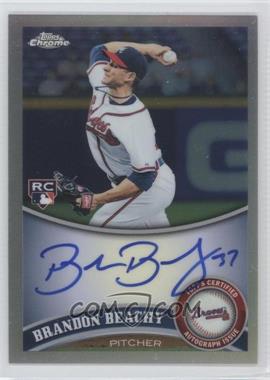 2011 Topps Chrome - [Base] - Rookie Autographs Refractor #176 - Brandon Beachy /499